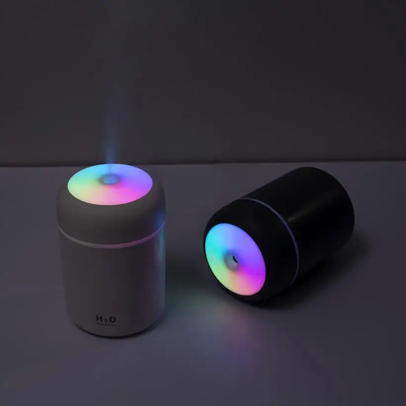 Portable Mini Air Humidifier Colorful U39 110V/220V Usb Aromatizer Purifier Led (Bivolt)